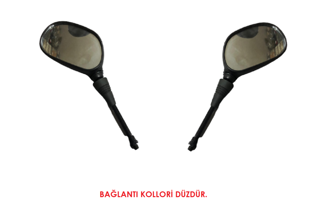 Cup Serisi Ayna Takımı 10mm Düz Kol Prc