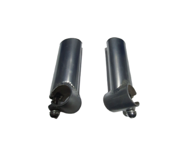 Bisiklet Bar End (boynuz) Kısa Gri Yerli