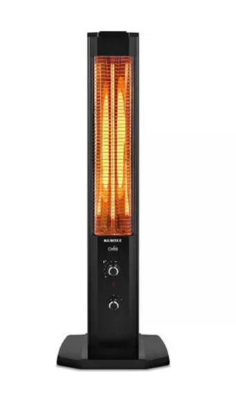 Raks Mikatronik Isıtıcı Soba Duvar Tipi Yatay - Dikey Çalışma 2500W Siyah