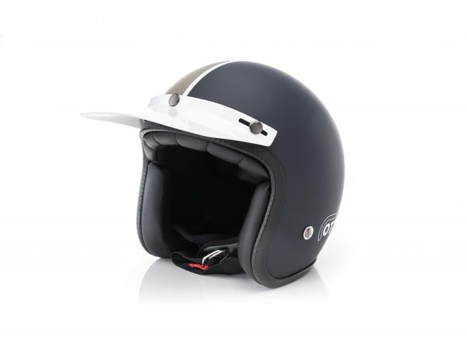 ACERBİS OTTANO JET KASK KAHVE R. MAVİ