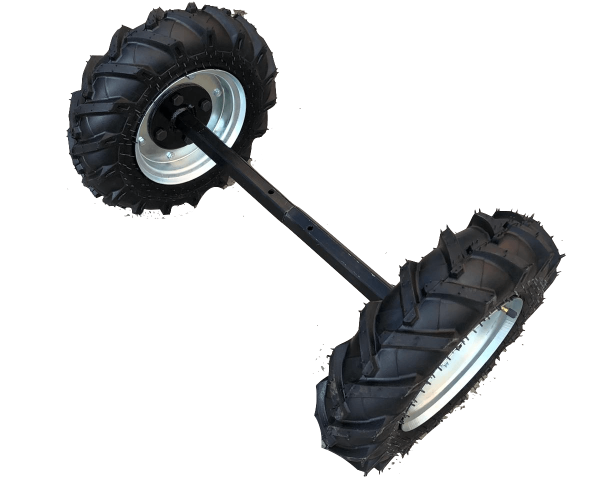 Çapa Makinesi Tekerlek Takımı 4.00-8 27mm Düz Kovanlı Yerli