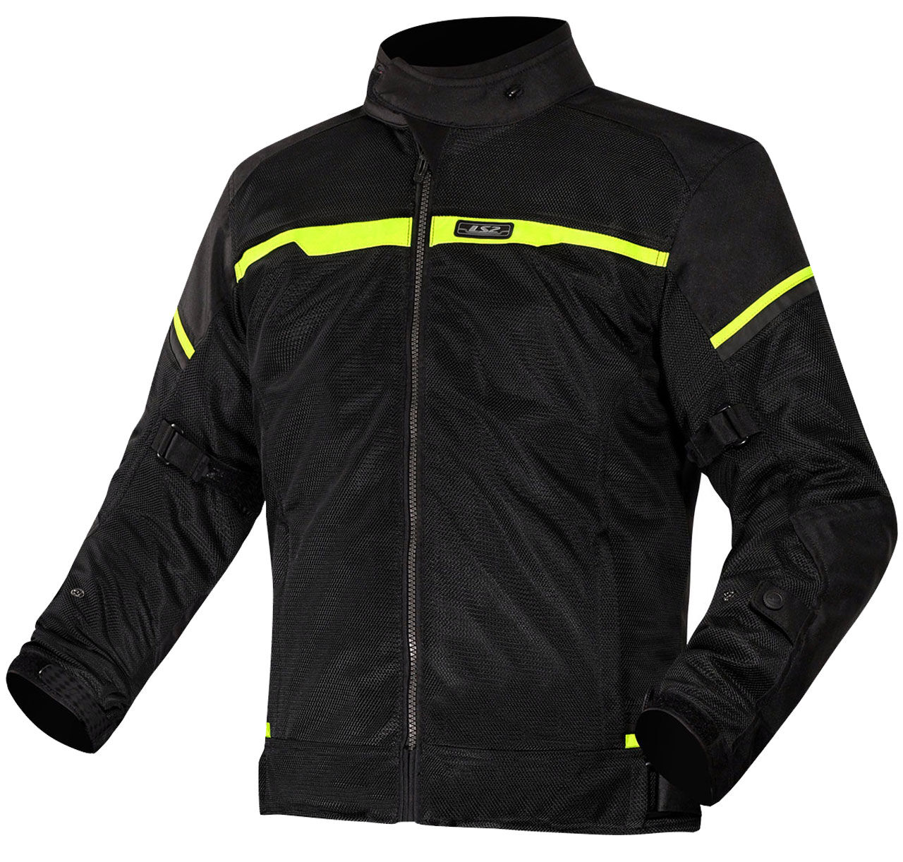 LS2 Riva Mont Siyah-Neon Sarı Beden:S