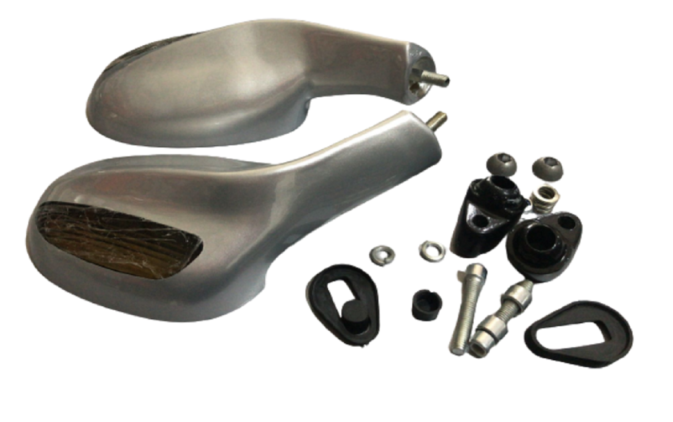 Scooter 150 Serisi Ayna Takımı Gri Rialli