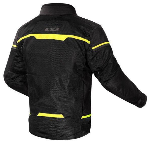 LS2 Riva Mont Siyah-Neon Sarı Beden:XXL