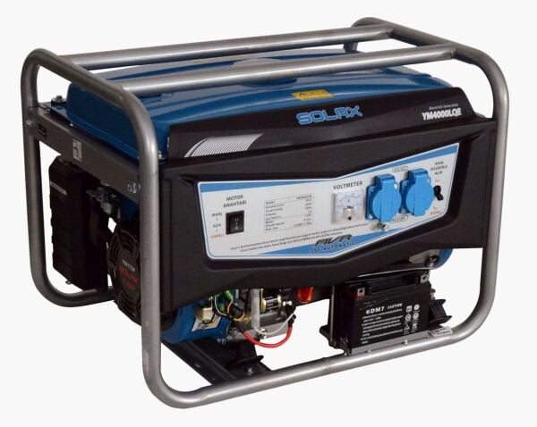 Solax YM4000LQE Jeneratör Benzinli Marşlı Monofaze