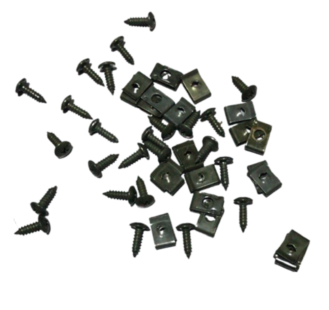 Motosiklet Kaporta Klipsi Küçük 25li Prc