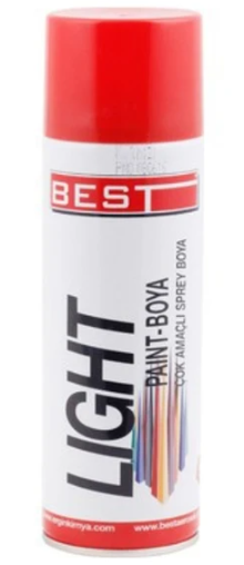 Sprey Boya Kırmızı 250 gr