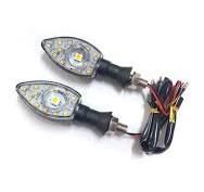 Motosiklet Sinyal ledli Mercekli Sarı Işık Renixpart