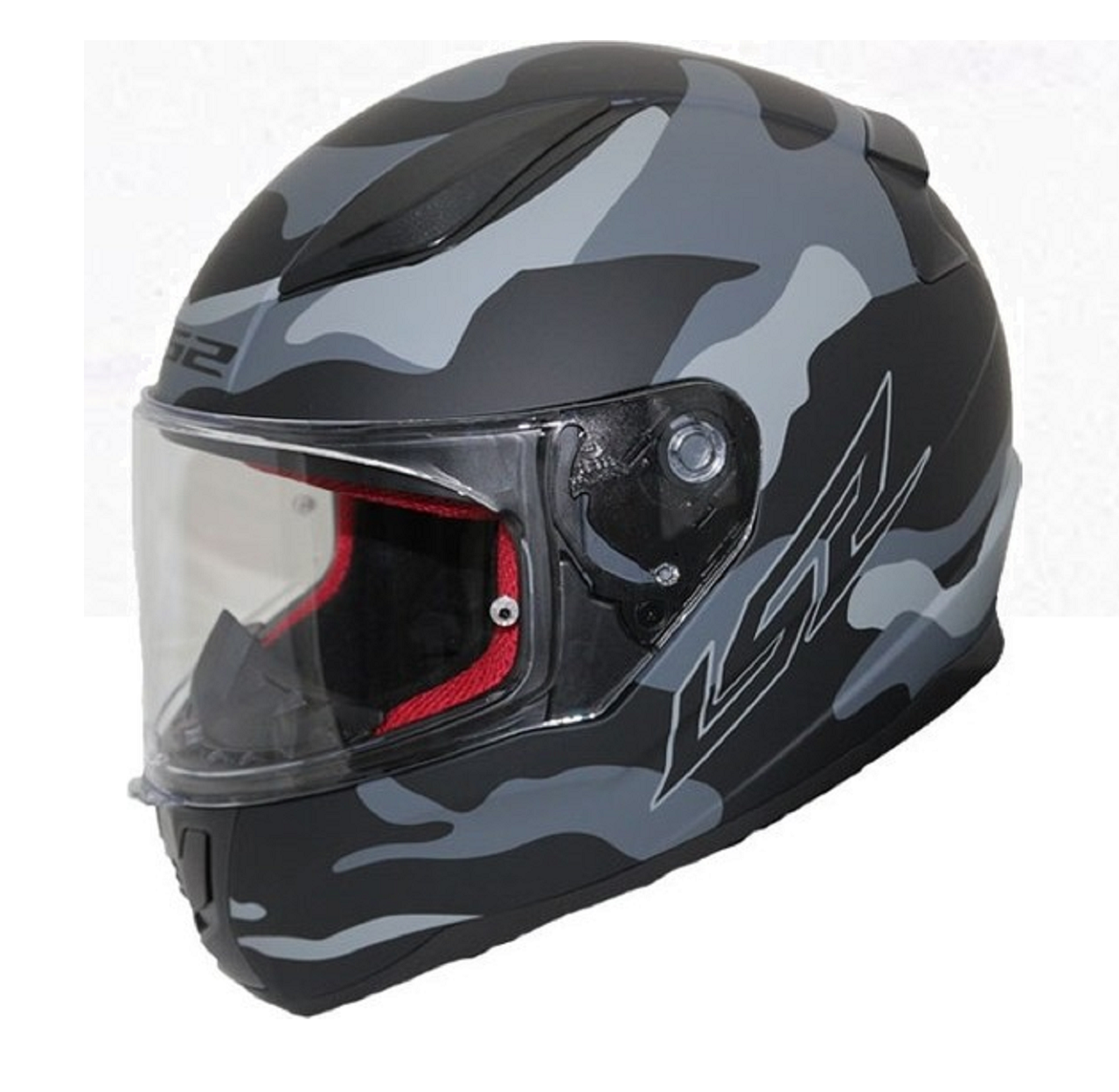 Motosiklet Kask FF353 Rapid Army Mat Siyah Beden:L LS2