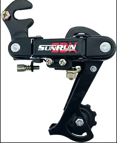 Bisiklet Arka Aktarıcı - HG-04 Braketli Siyah SUNRUN