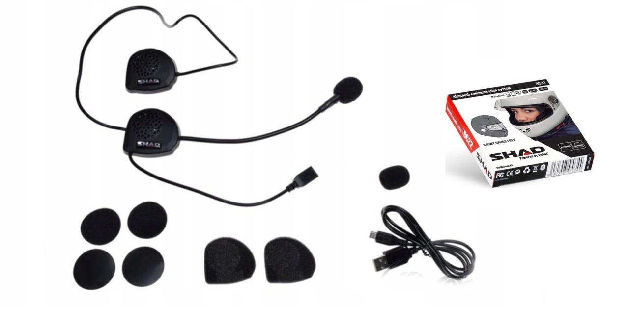 Motosiklet İntercoom Seti BC22 Shad