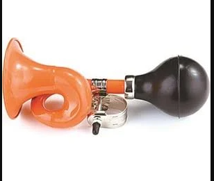 Bisiklet Korna - Havalı Metal Turuncu UMT