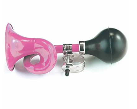 Bisiklet Korna - Havalı Metal Pembe UMT