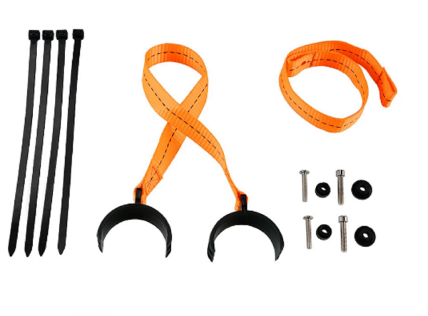 Motocross - Enduro Ön ve Arka Çeki Halatı Turuncu Empar