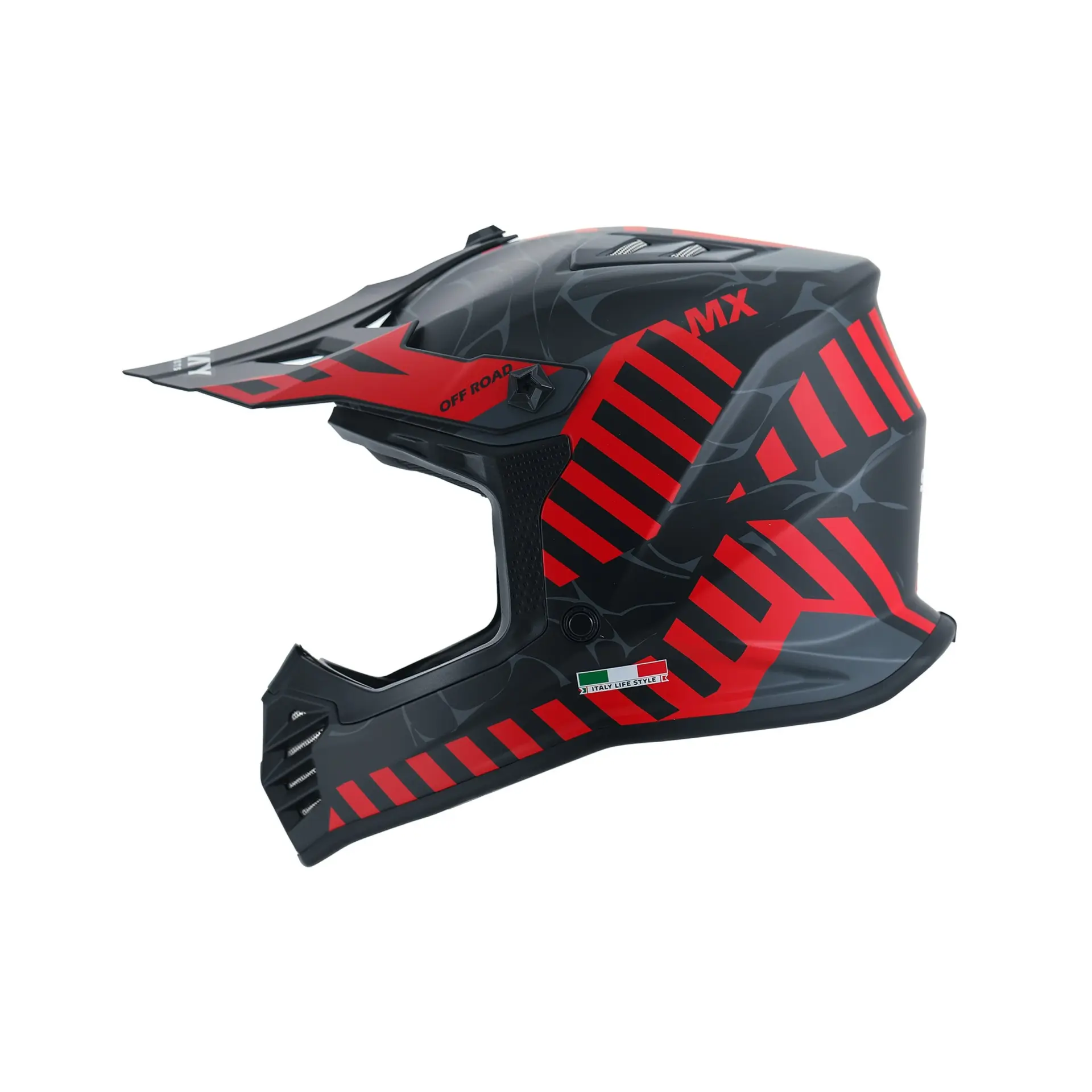 Sway 618 Kask Alert Black Red Beden: L