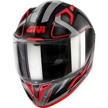 Givi 50.7 Proton Kask Mat Titanyum-Kırmızı Beden:XL