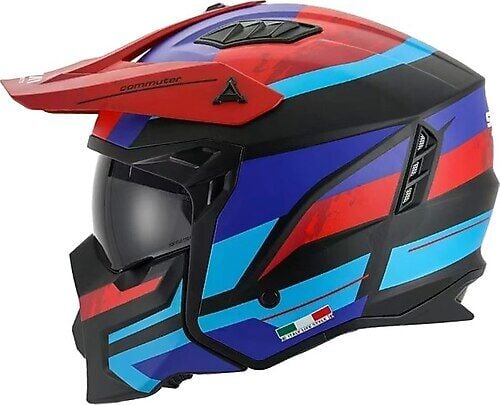 Sway X1 Trak Kask Black Red Beden: XL