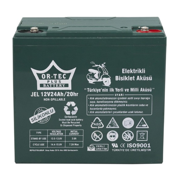 Akü 12v 20ah E-bike Ortec