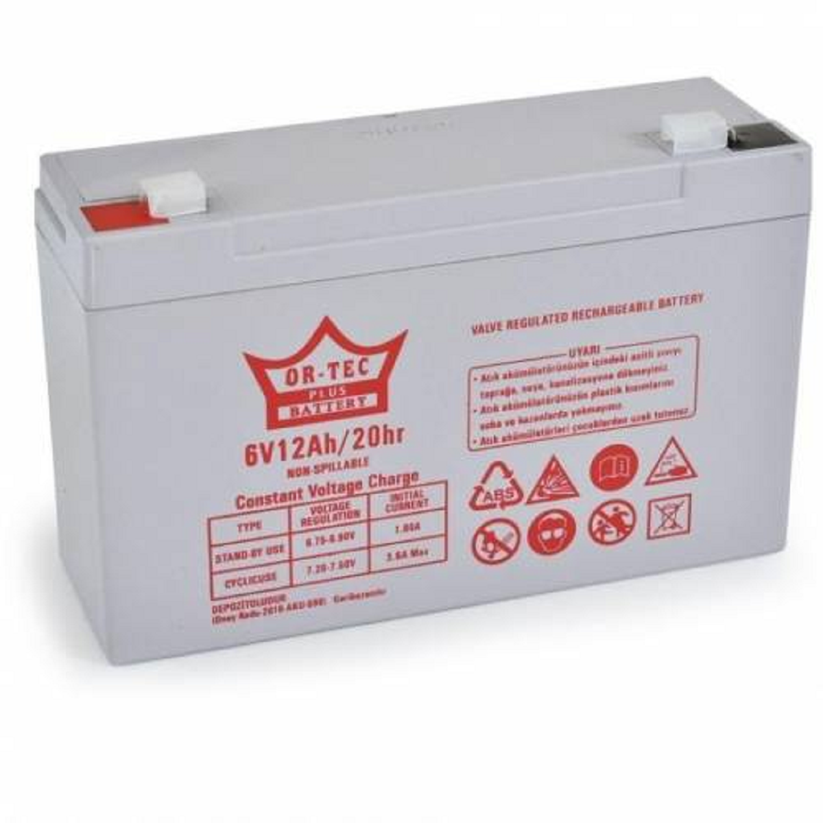Akü 6v 12ah Cocuk Or-tec