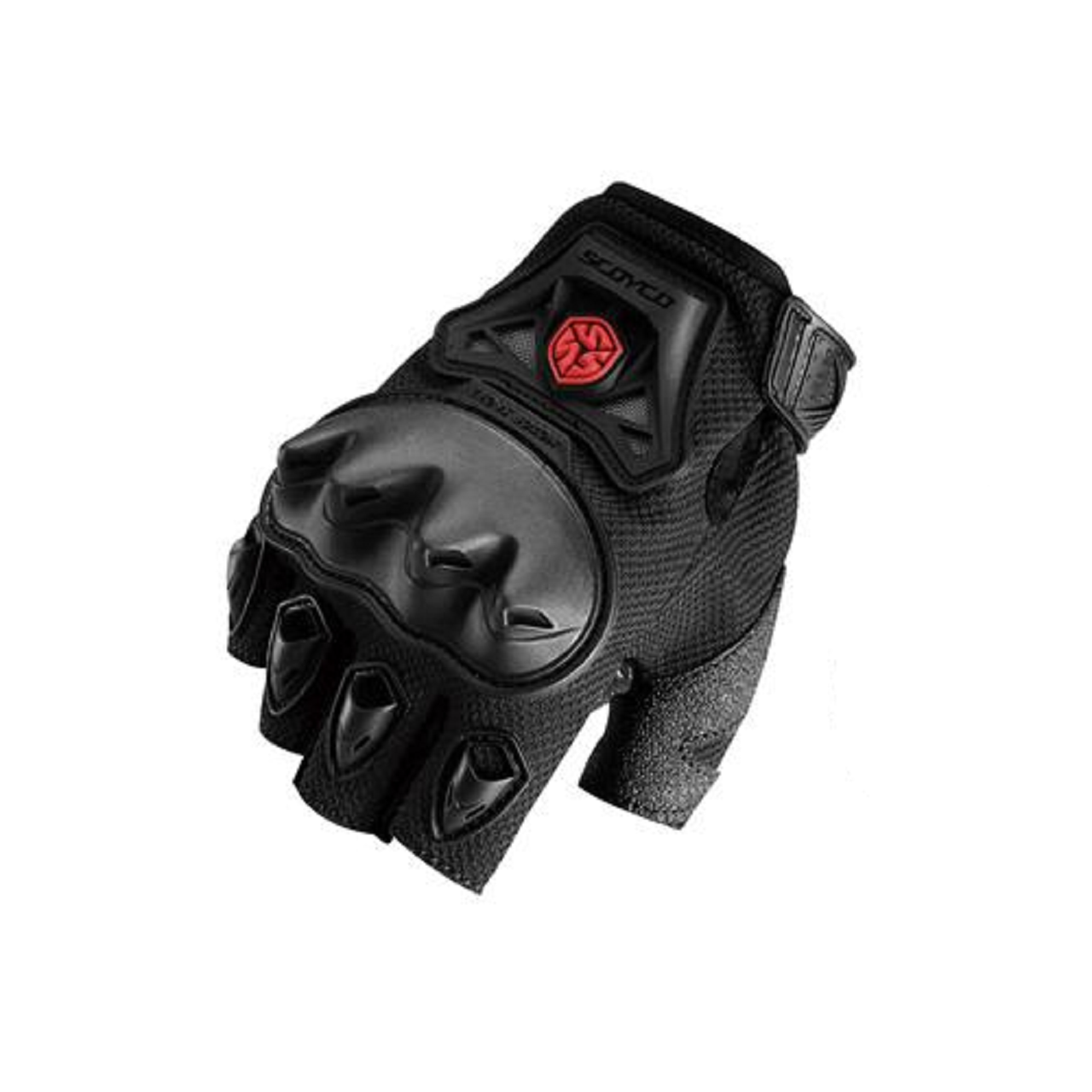 Motosiklet Eldiven MC29D Yarım Siyah Beden:XL Scoyco