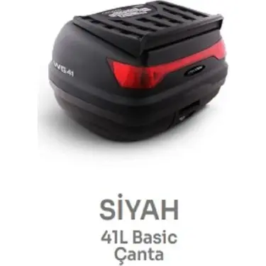 Wogen Çanta Basic Siyah 41 Litre