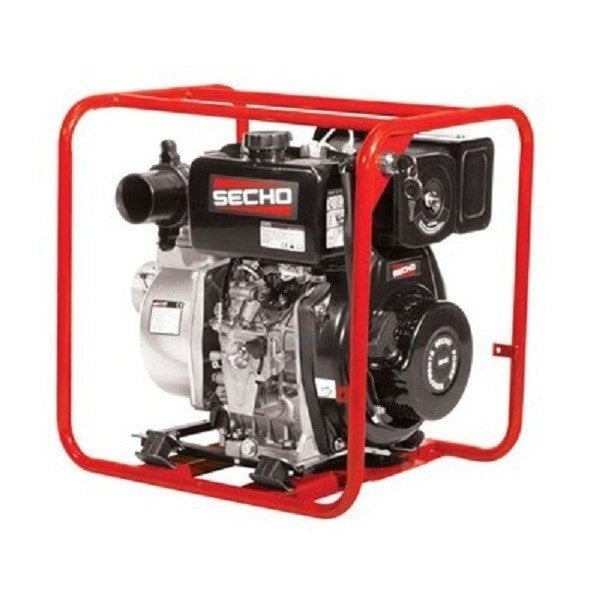 Secho Dp100e Dizel Su Motoru Marşlı 4 Parmak