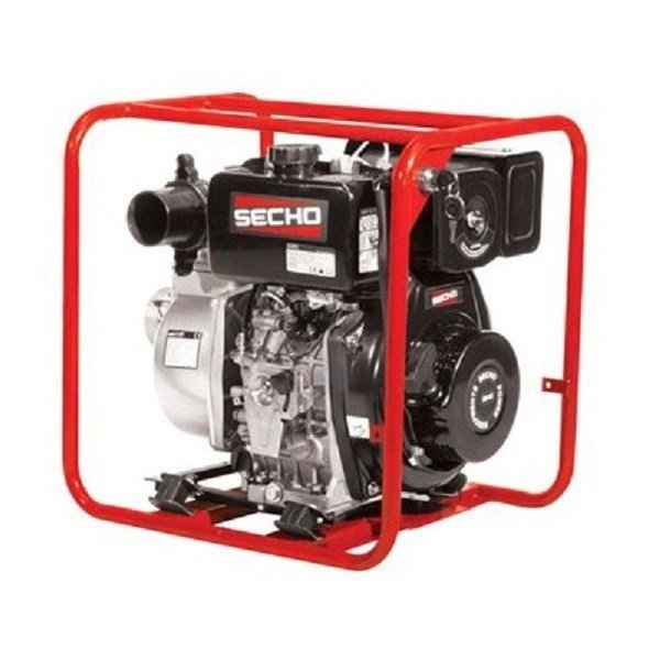 Secho Dp100e Dizel Su Motoru Marşlı 4 Parmak