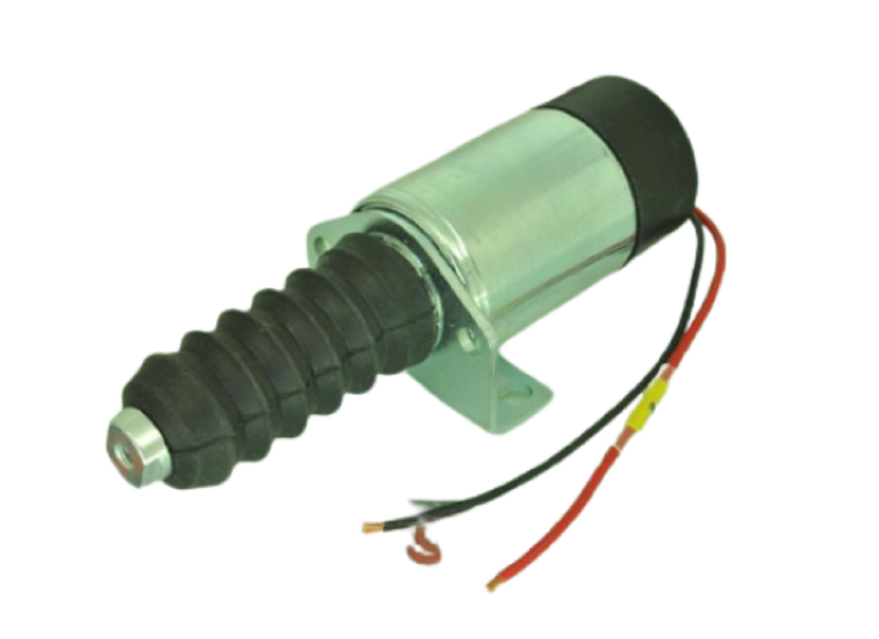 Jeneratör Stop Selenoid Bobini 24V 2 Kablolu Alttan Flanşlı Empar