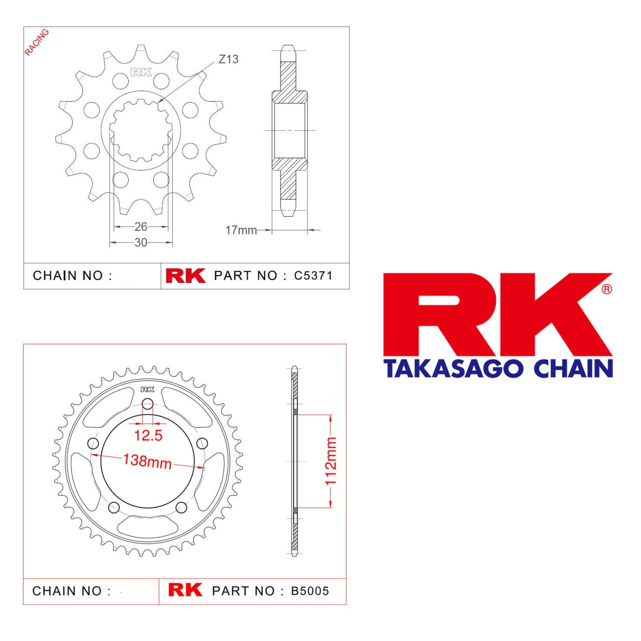 Honda Cbr600rr Dişli Seti 07-11 Rk