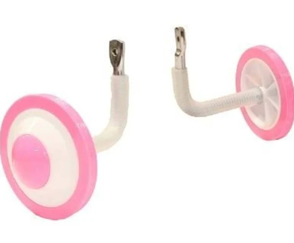 Bisiklet Yan Teker - 16 Pembe-Beyaz BTWIN Uyumlu UMT