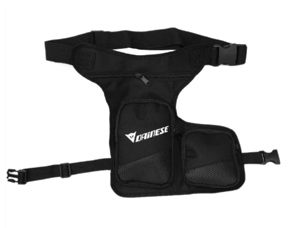 Motosiklet Bacak Çanta Siyah-beyaz Dainese Std