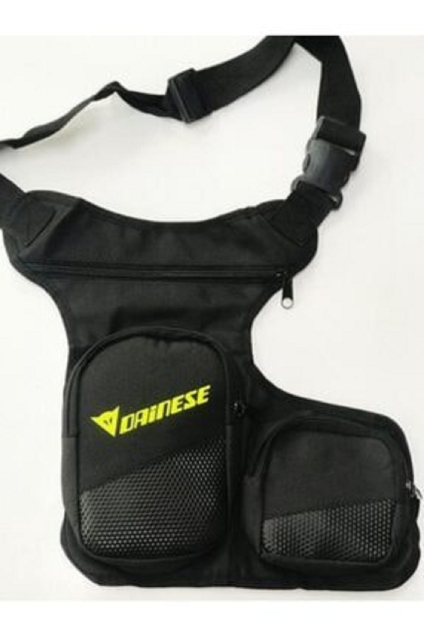Motosiklet Bacak Çanta Siyah-neon Dainese Std