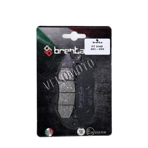 Motosiklet Fren Balatası Disk Ft3162 Organik Brenta