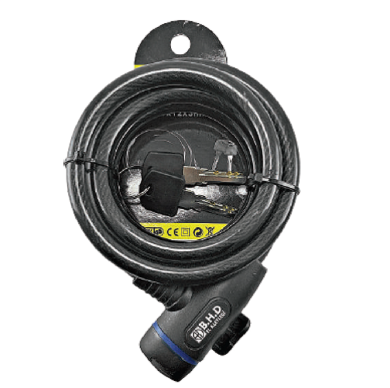 Halat Kilit 12mm X 150cm Siyah BHD