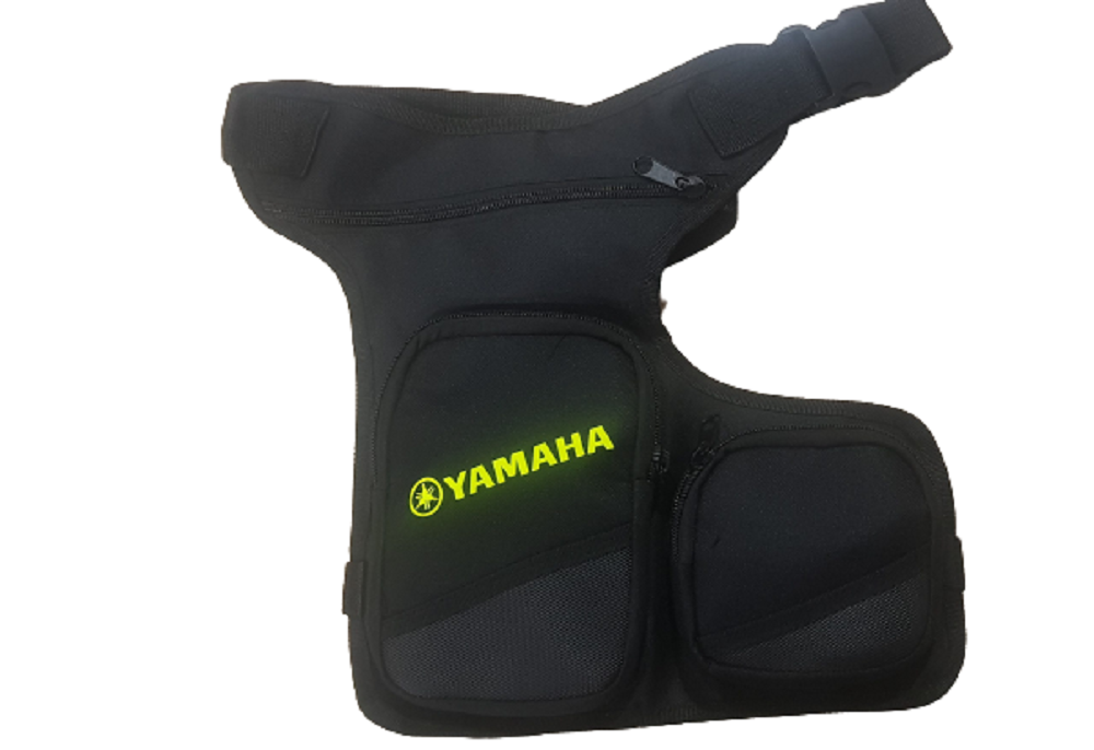 Motosiklet Bacak Çanta Siyah-neon Yamaha Std