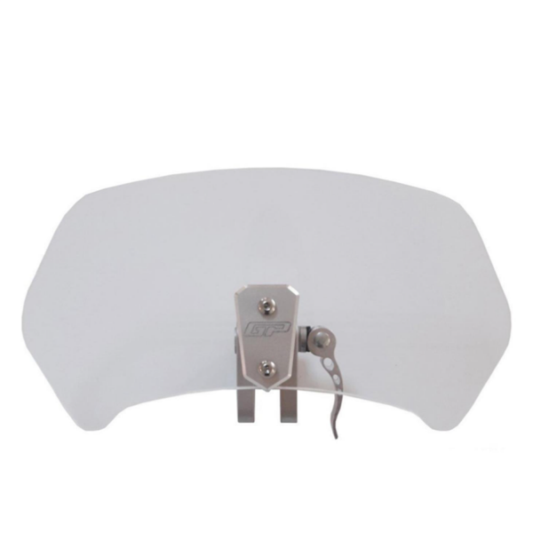 Motosiklet GP107 Universal Asansörlü Deflektör Şeffaf GP Kompozit