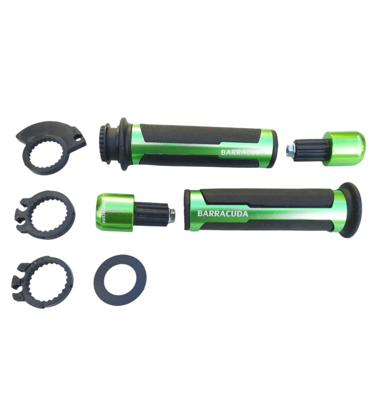 Motosiklet Elcik ve Tapası Set Yeşil Barracuda