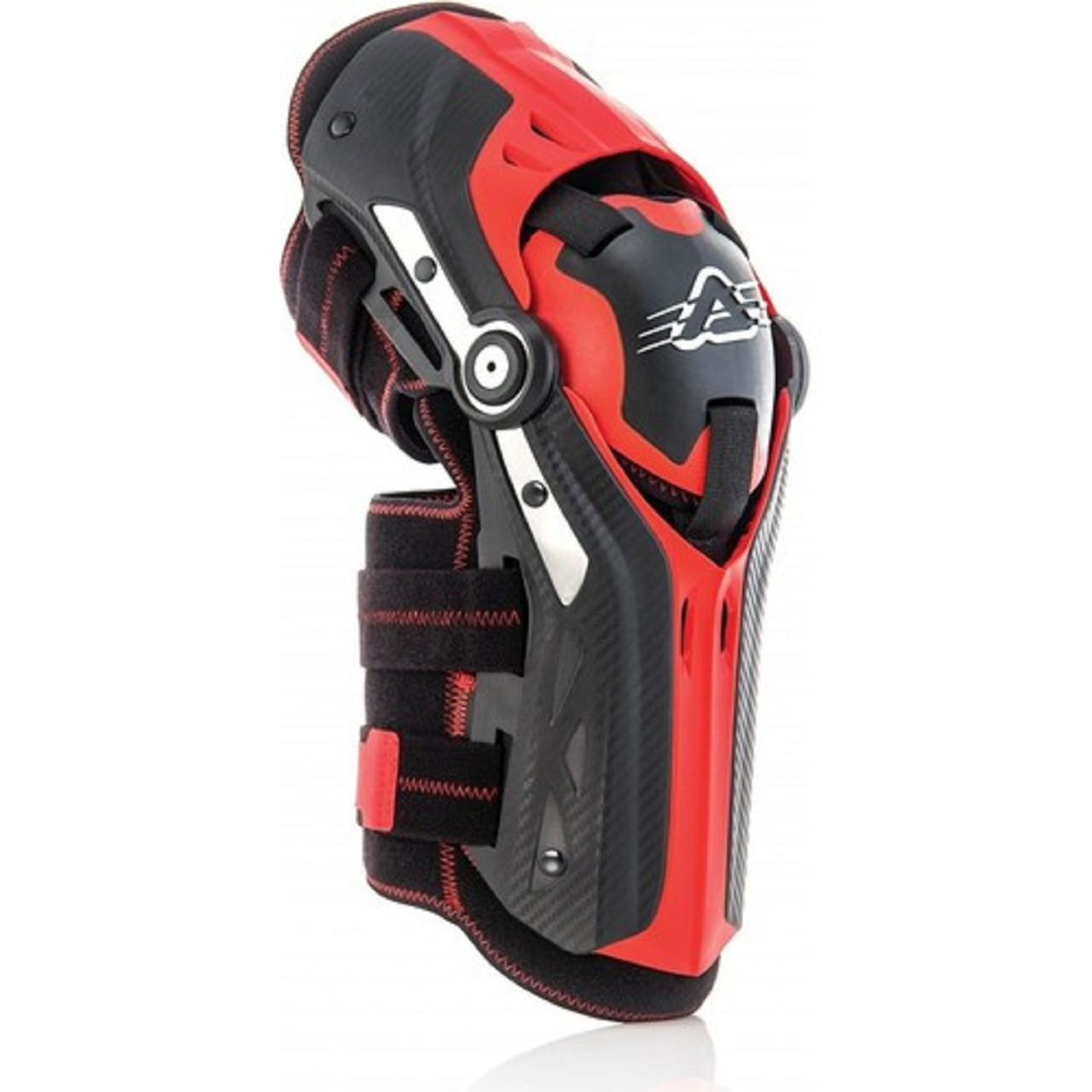 Motosiklet Dizlik GORİLLA Siyah - Kırmızı ACERBİS