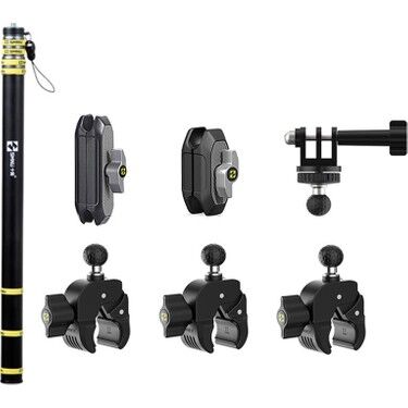 Motosiklet Kamera Çubuğ Çift Bağlantılı SMNU+