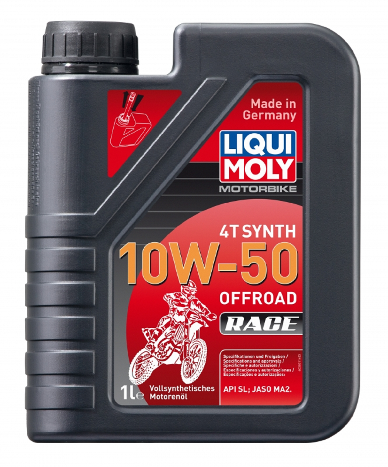 Liqui Moly Yağ 10W50 Off Road Race /4T %100 Sentetik Off Road