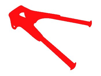 Mobylette Orta Sehpa Kırmızı Orjinal