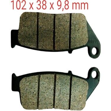 Zontes 250S Ön Fren Disk Balatası FA142 Renixpart