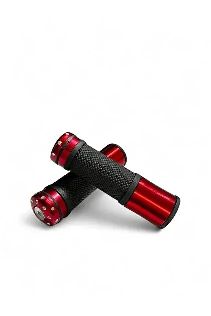 Motorsiklet Elcik Takımı Alüminyum Kırmızı Prc