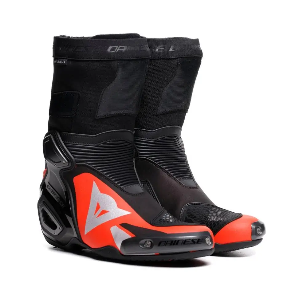 Dainese Axial 2 Bot Black Red Fluo Kırmızı-Siyah Beden: 45