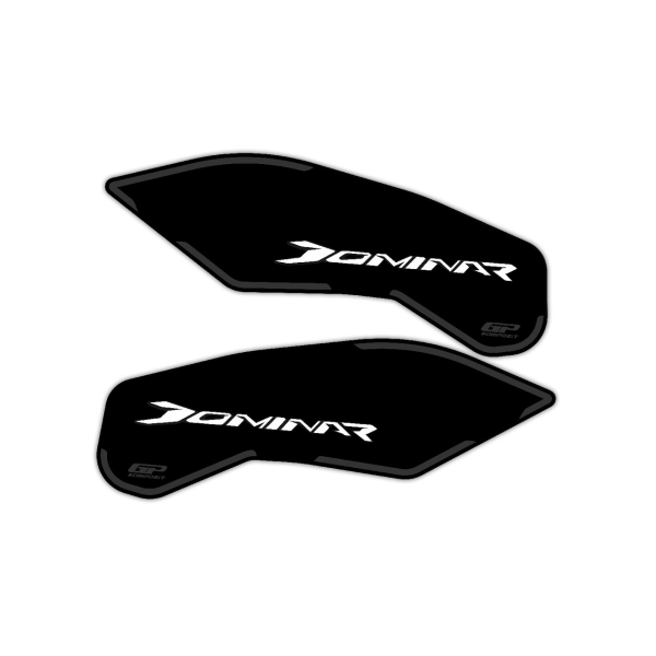 Bajaj Dominar 250-400 Depo Yan Ped Takımı Siyah Logolu GP