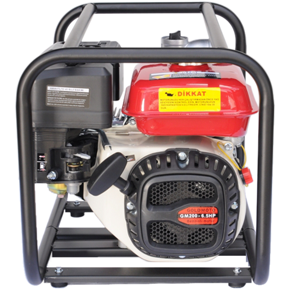 Goldmoto GM2BP Benzinli Su Motoru İpli 2 Parmak