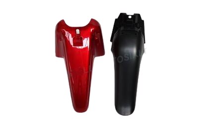 Mondial 100sfc Ön Çamurluk Seti Kırmızı Orjinal