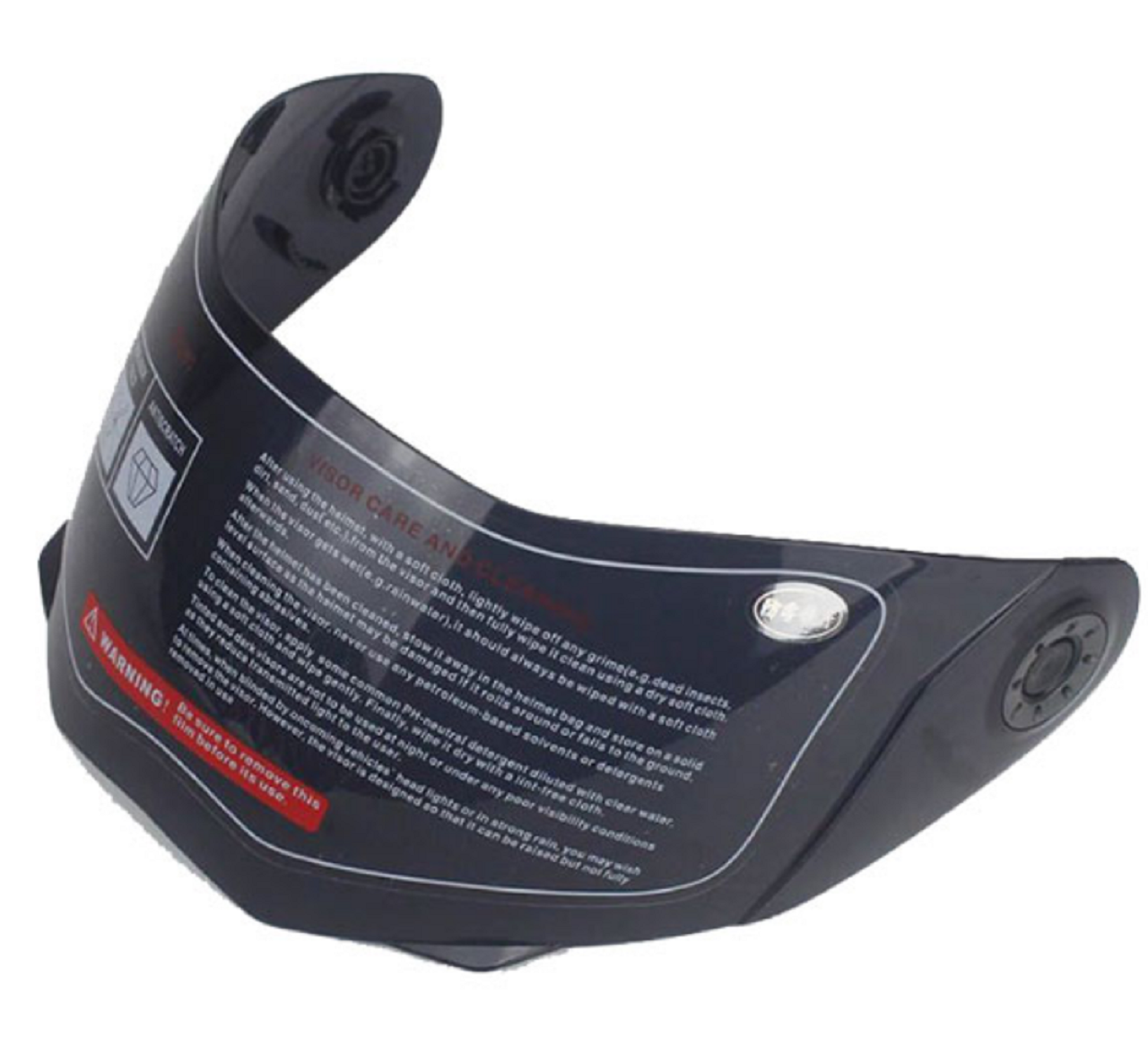 Vexo SR-X Kask Camı Siyah Orjinal
