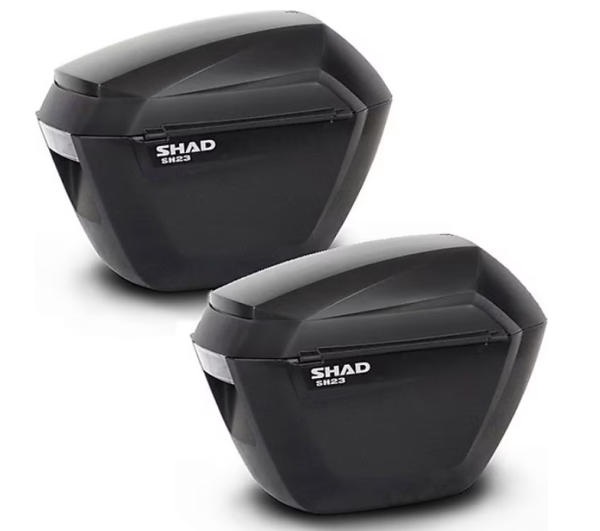 Shad SH23 Yan Çanta Takımı Siyah