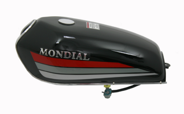 Mondial 100 - 175 Masti Benzin Deposu Siyah Musluklu Orjinal